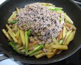 じゃがいもと豚挽き肉カレー炒め♪中華風作り方7写真