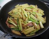 じゃがいもと豚挽き肉カレー炒め♪中華風作り方6写真