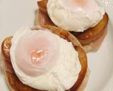 NY朝ごはんエッグベネディクト焼きりんご作り方7写真
