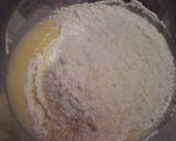 メッセージinチョコ☆さつまいもケーキ作り方3写真