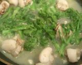 ホタテと菜の花のパスタ作り方6写真