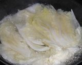 白菜とソーセ－ジのカレー風味マヨサラ☆作り方1写真