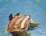 青じそわさびドレッシングde生春巻き作り方2写真
