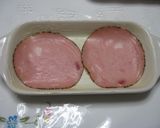 ハムとジャガイモのミートソース重ね焼き作り方1写真