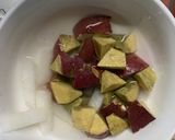 根菜茄子白菜万能梅トマト味温野菜サラダ作り方2写真