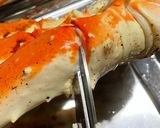 ボイル・タラバガニの味噌風味・チーズ焼き作り方2写真