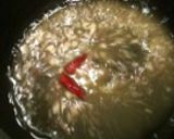 春菊とアンチョビのパスタ作り方3写真