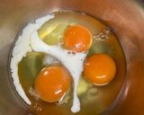 フライパン一つで簡単♪ミートオムレツ作り方1写真