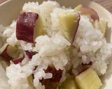 もち米いり！簡単美味しいさつまいもご飯作り方6写真
