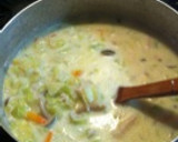 とりささみ♡野菜たっぷりミルクスープ♡作り方6写真