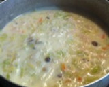 とりささみ♡野菜たっぷりミルクスープ♡作り方7写真