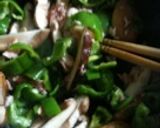 生しいたけとピーマンサラダ作り方1写真