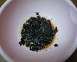 韓国海苔と野菜の和えもの♫作り方2写真