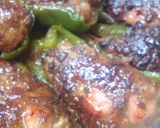 魚肉ソーセージで量増し！ピーマンの肉詰め作り方4写真