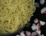 たこの唐辛子パスタ作り方15写真