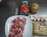 ポークビーンズ作り方1写真