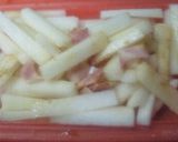 ルクエde大根とベーコンのコンソメあえ♪作り方4写真