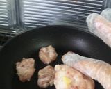 お手軽★　豚こま切れ肉で♪ポン照り肉団子作り方5写真