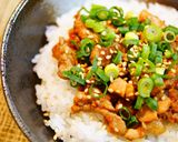 ✿にんにく豚飯✿作り方5写真