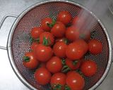 プチトマトの甘酢漬け作り方1写真