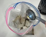 レンジで時短!里芋の簡単めんつゆ唐揚げ作り方4写真