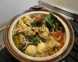 角煮とチーズのトロトロ鍋(味噌仕立て)作り方12写真