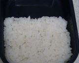 青色ご飯でキャラ弁☆クッキーモンスター作り方1写真