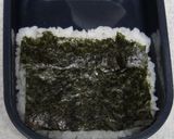 青色ご飯でキャラ弁☆クッキーモンスター作り方2写真