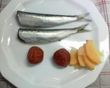 フライパンでできるイワシの梅煮作り方1写真