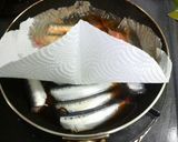 フライパンでできるイワシの梅煮作り方4写真