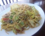 アレンジ焼きそば§④カロリー半分焼きそば作り方3写真