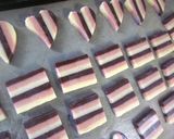 苺＆ココアのストライプクッキー作り方6写真
