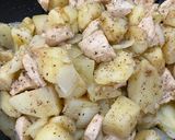 夏こそ！鷄ムネ肉のジャーマンポテト作り方6写真