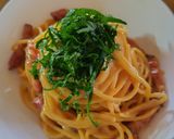 カルボナーラ風釜玉パスタ作り方12写真