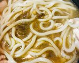 あまったカレーで●チキンカレーうどん作り方3写真