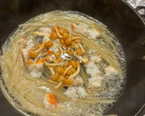 「カニカマと桜エビの白だし和風パスタ」作り方6写真