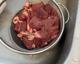 純レバ風レバ炒め作り方1写真