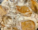 鶏肉ときのこのフリカッセ作り方5写真