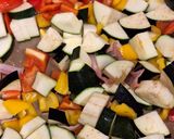 夏野菜たっぷり！チーズトースト作り方3写真
