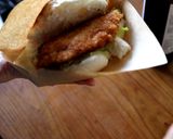 鯛フライをパンでサンド　グルテンフリー作り方17写真