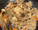お弁当の隙間に！鶏皮のきんぴらごぼう作り方3写真