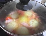 新玉ねぎが旨い♡こくまろコンソメスープ作り方3写真