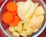 レンジで10分★野菜たっぷりポトフ作り方2写真