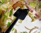 キャベツのクリームパスタ作り方5写真
