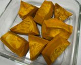 ハンドミキサーで簡単♩カボチャプリン🍮作り方1写真