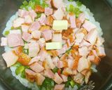 パパパッ！と具材3つの炊飯器ピラフ🌈作り方4写真