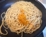 ごはんにあう　ウニソースでつくる　パスタ作り方8写真