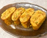 味付け簡単♪なめたけ入り卵焼き作り方4写真