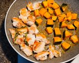 65℃ ハロウィン★鶏ももコンフィと南瓜作り方31写真