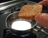 焼そばUFO餅で作った雑煮あんかけUFO作り方2写真